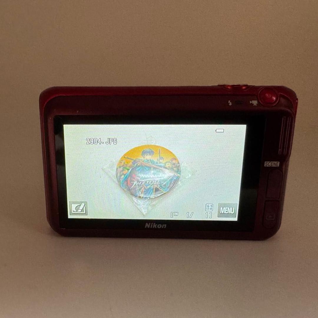 Nikon COOLPIX S6400 レッド 本体 コンパクトデジタルカメラ