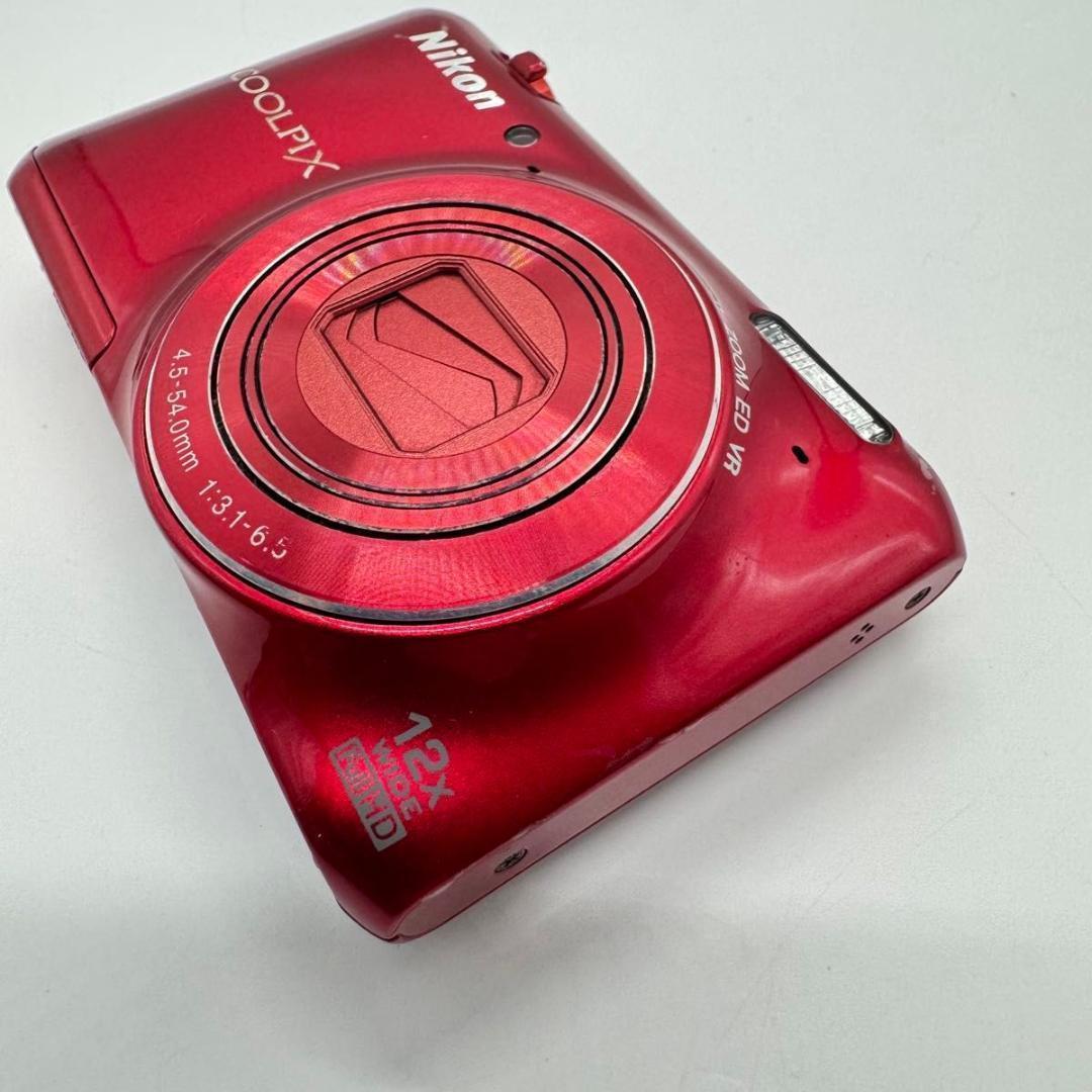 Nikon COOLPIX S6400 レッド 本体 コンパクトデジタルカメラ