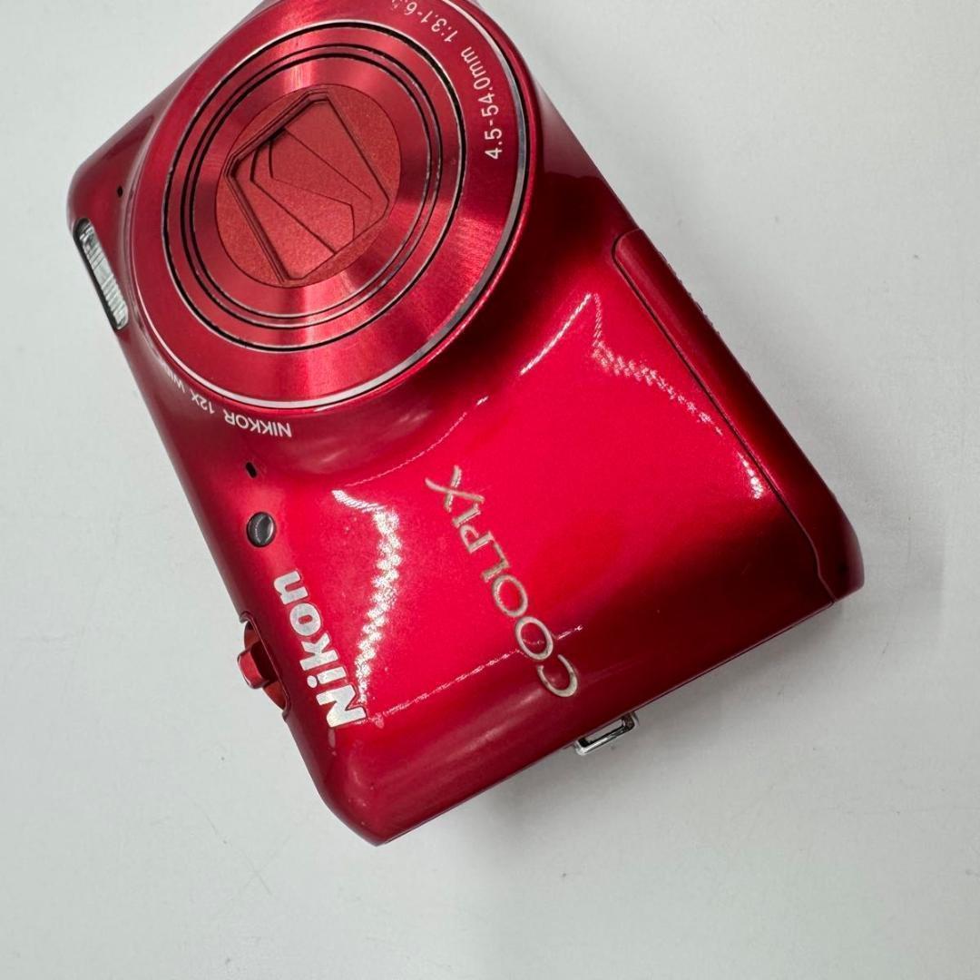 Nikon COOLPIX S6400 レッド 本体 コンパクトデジタルカメラ