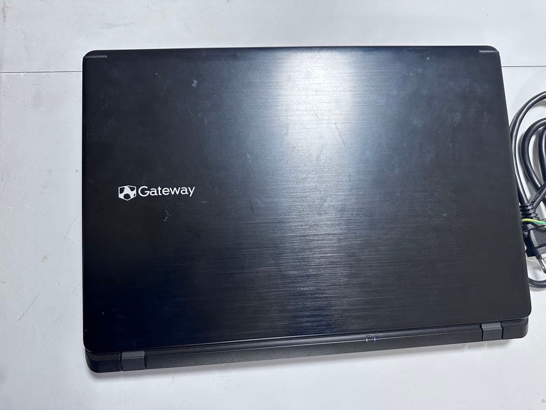 Gateway ノートPC ブラック ACアダプター付き