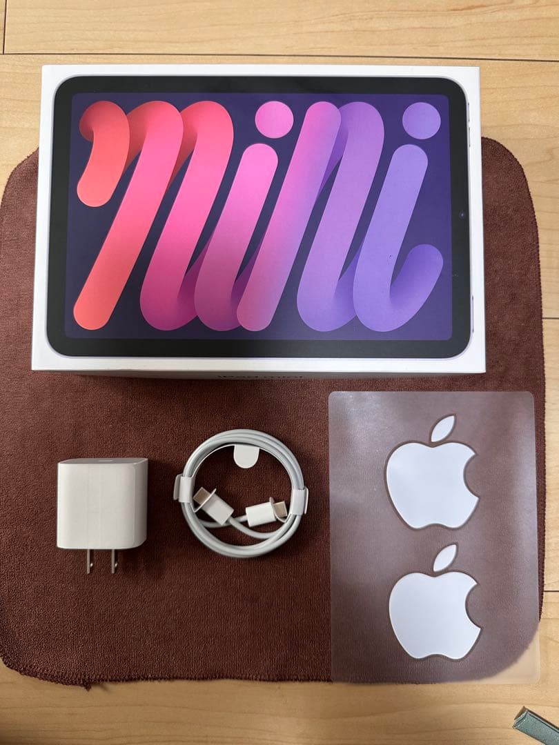 【美品】iPad mini 第6パープル + Apple Pencil第2世代