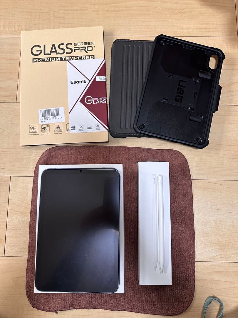 【美品】iPad mini 第6パープル + Apple Pencil第2世代