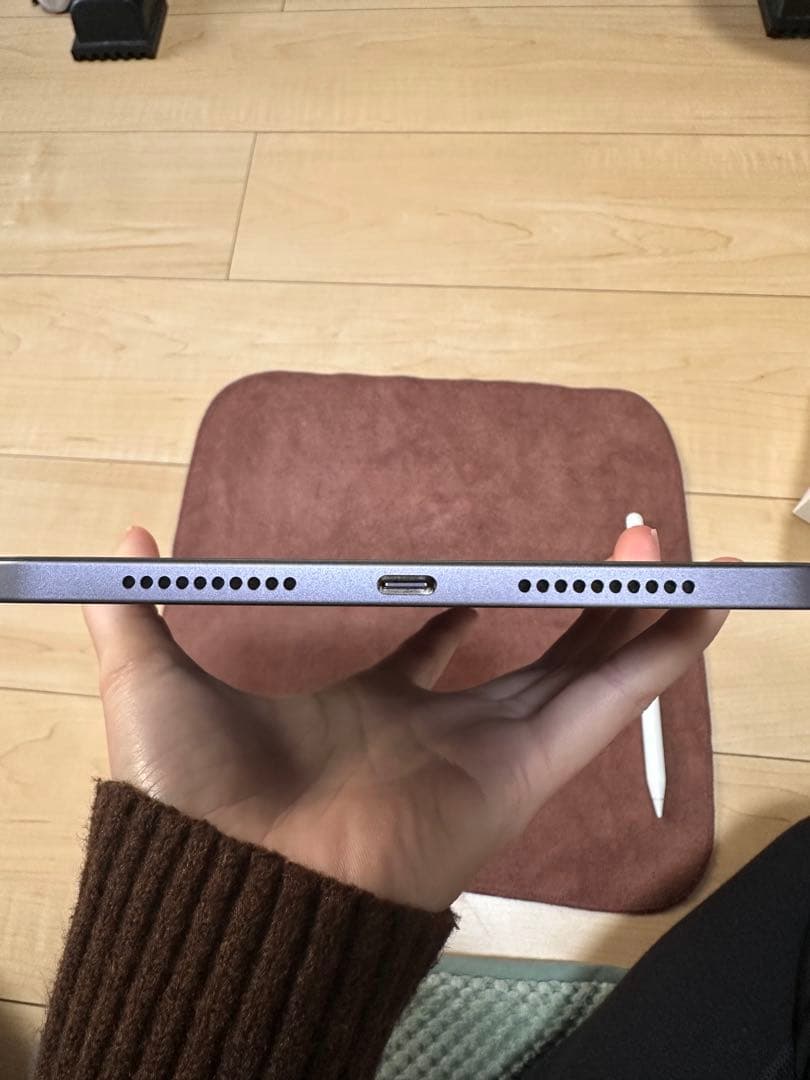 【美品】iPad mini 第6パープル + Apple Pencil第2世代