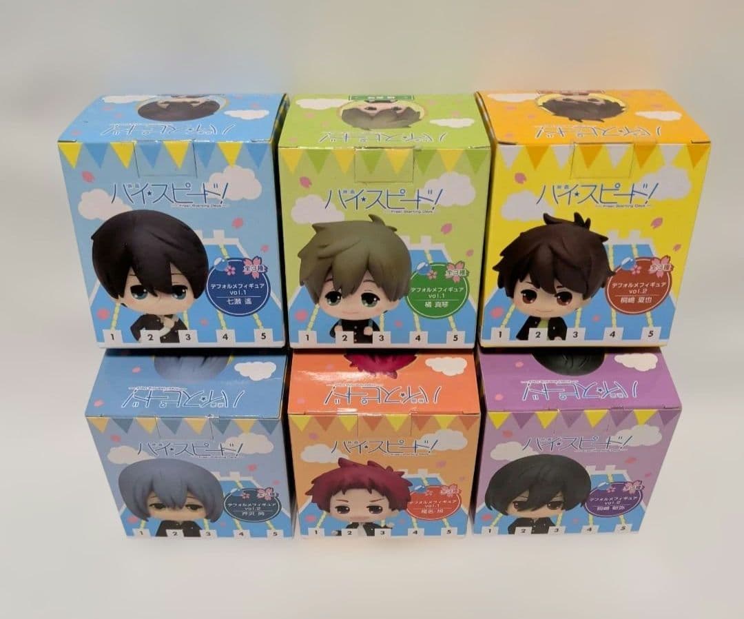 free! 映画 ハイスピード starting days フィギュア 全6種