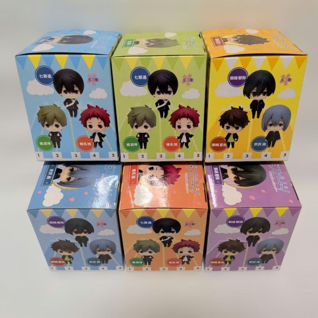 free! 映画 ハイスピード starting days フィギュア 全6種