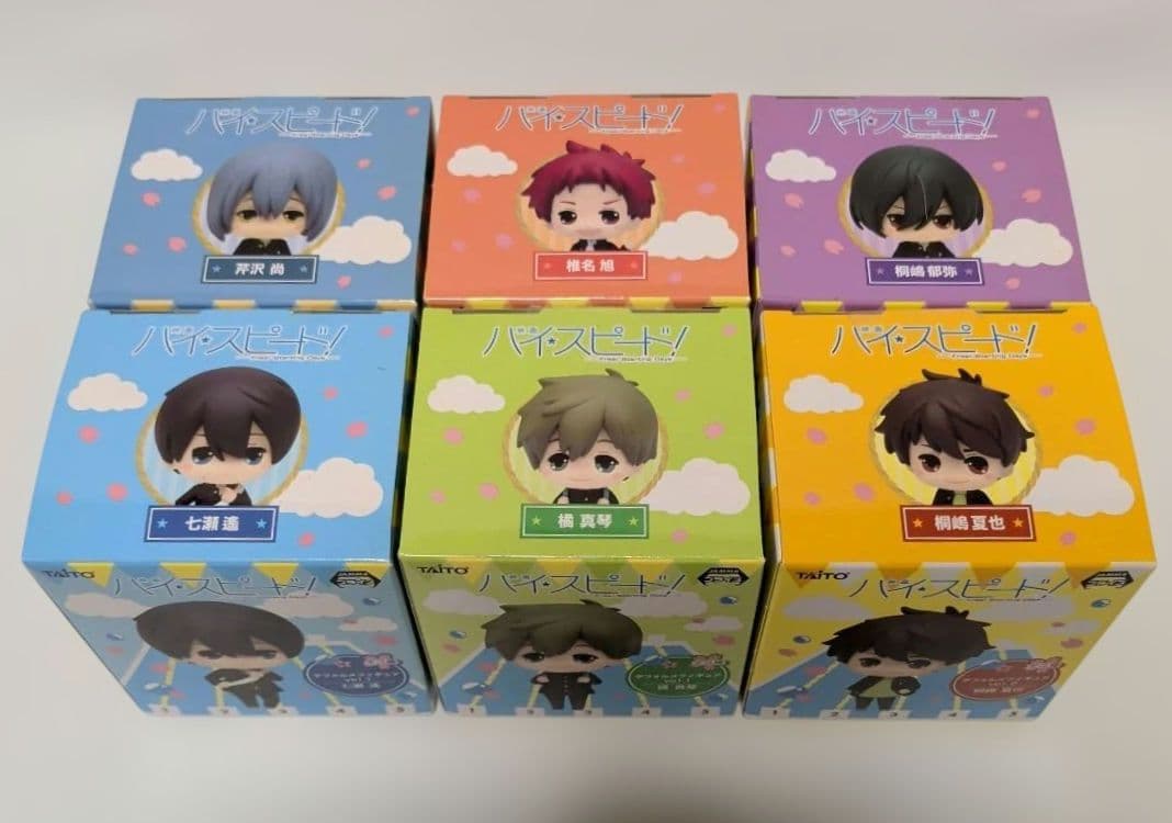 free! 映画 ハイスピード starting days フィギュア 全6種