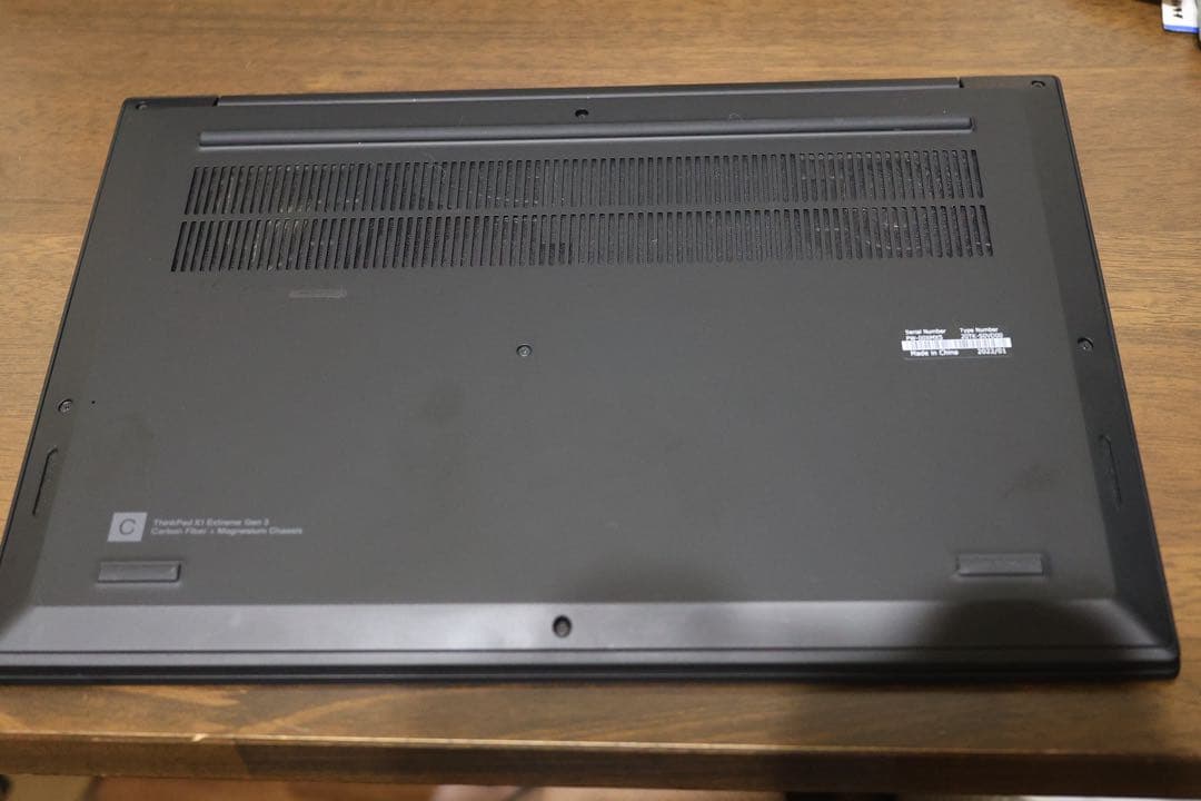Windowsノート本体 Lenovo ThinkPad X1 Extreme Gen3
