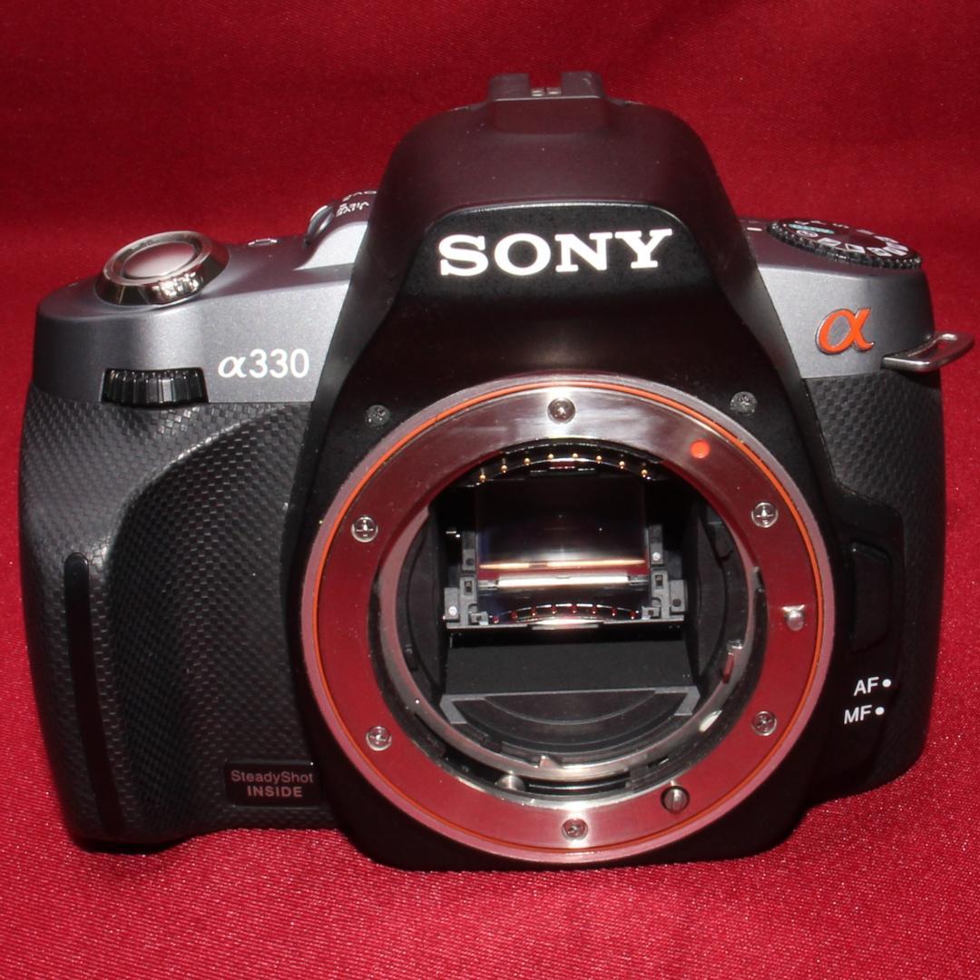 ✨スマホ転送セット付き✨❤️ソニー DSLR-A330 トリプルレンズ❤️