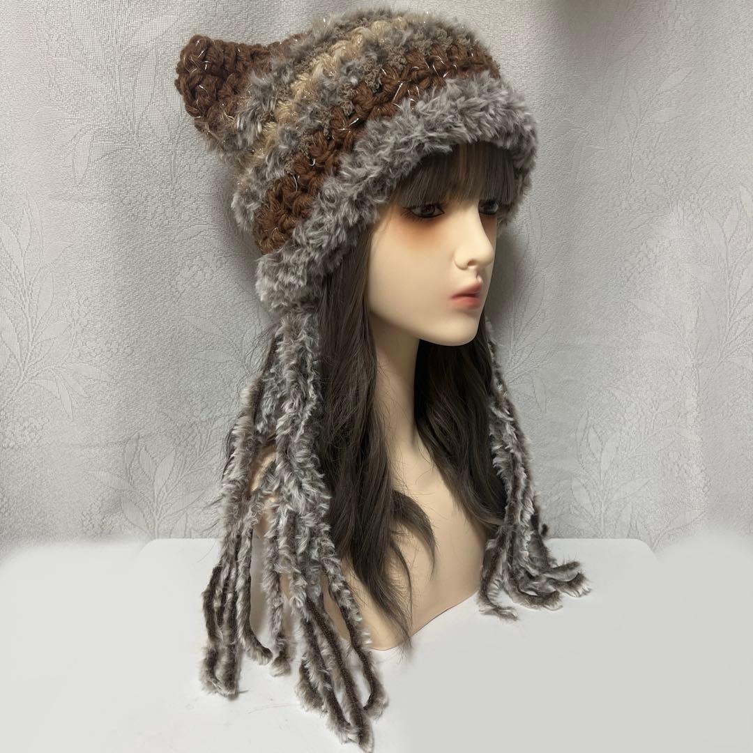 海苔様　オーダー専用ページ　猫耳ニット帽