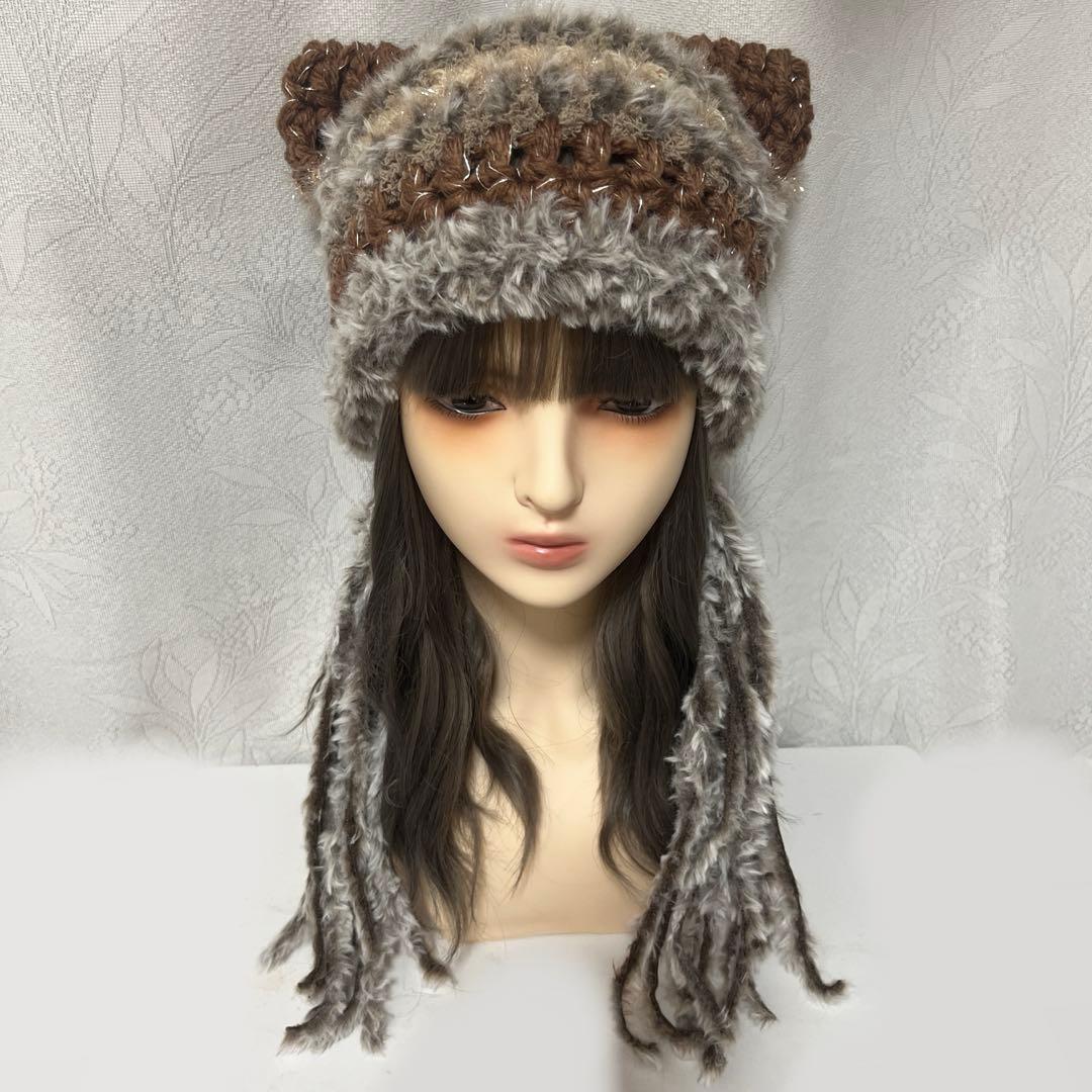 海苔様　オーダー専用ページ　猫耳ニット帽