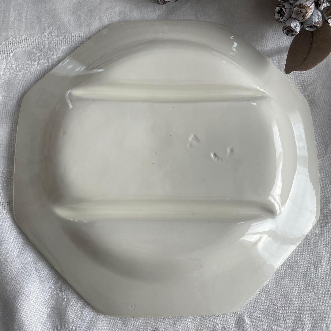 フランス アンティーク クレイユモントロー オクトゴナルE