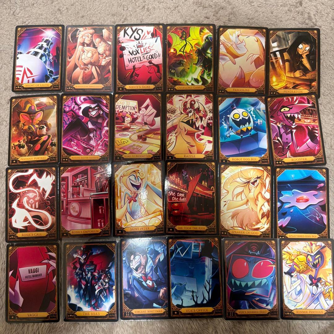 ハズビンホテル トレカ ほぼコンプセット