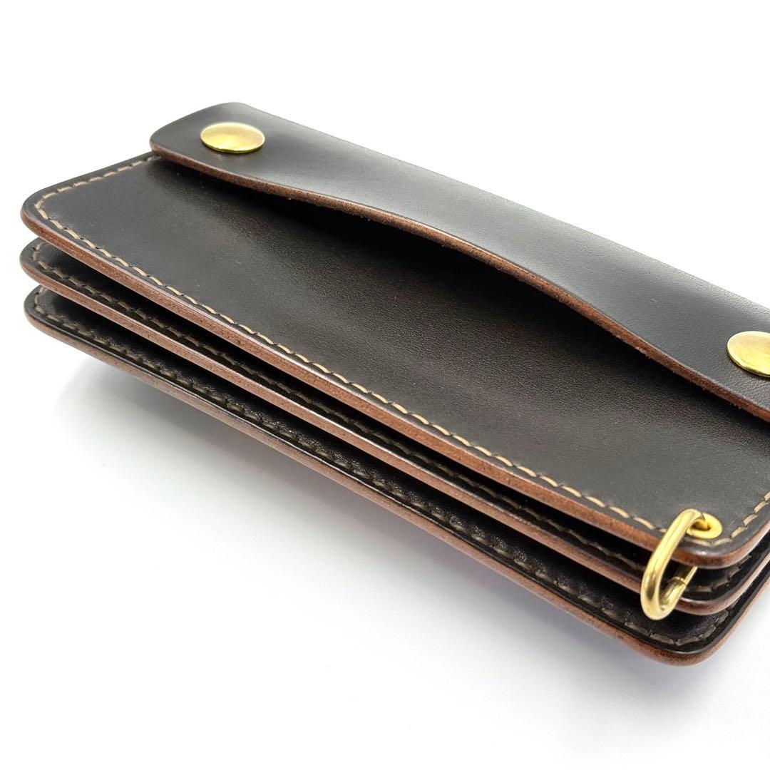 [受注生産]トラッカーウォレット[TW-04] 3層ヴィンテージタイプ