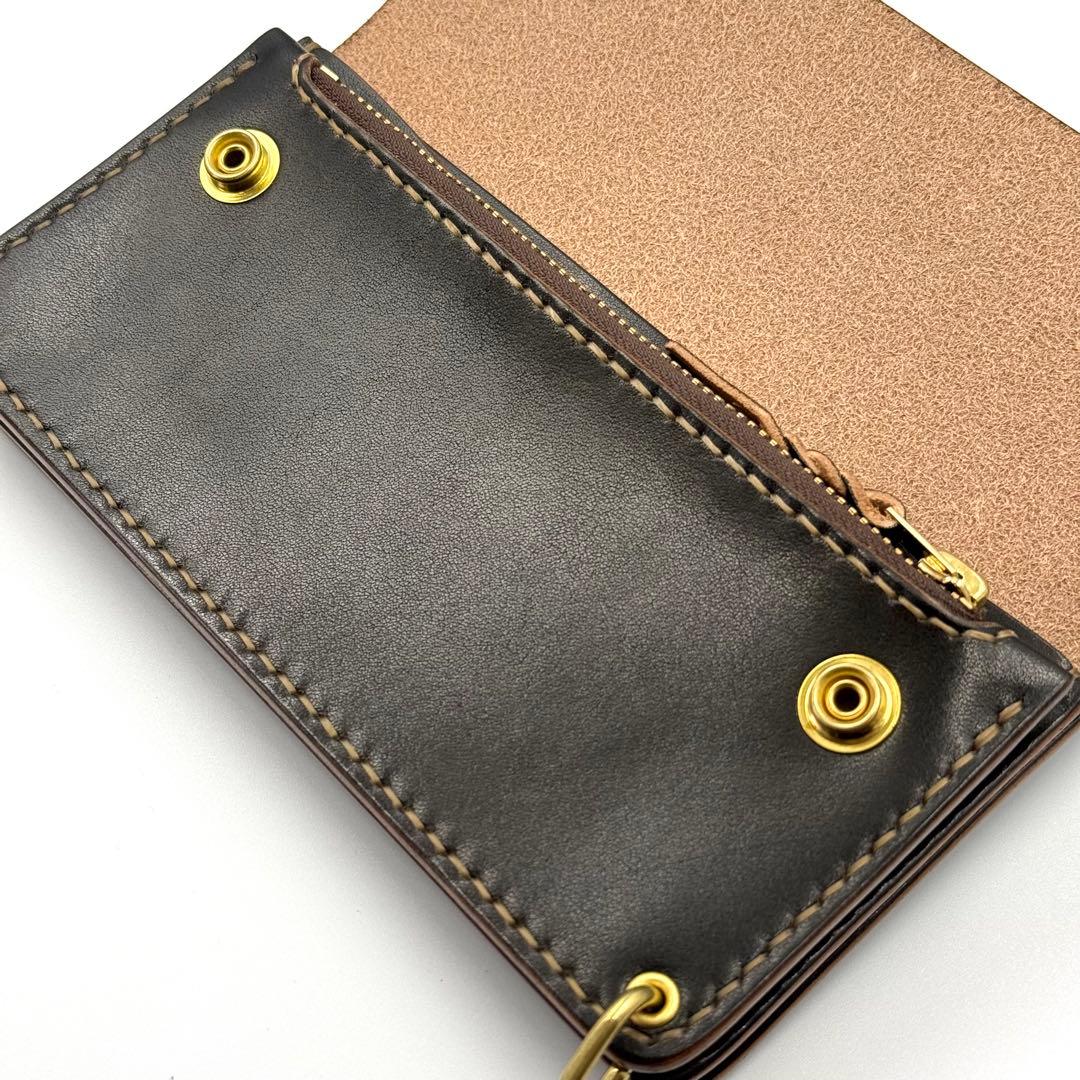 [受注生産]トラッカーウォレット[TW-04] 3層ヴィンテージタイプ