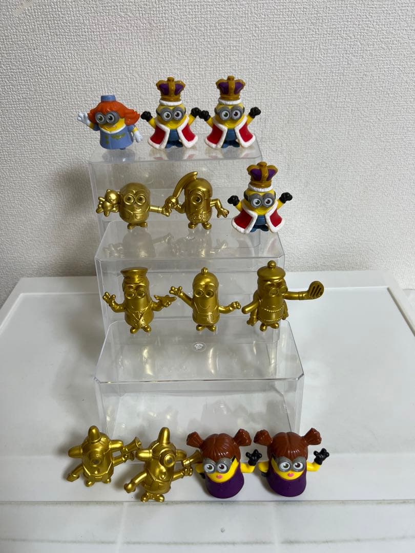 ミニオンズのハッピーセットのフィギュアのセット