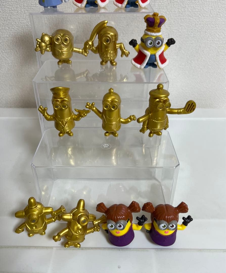 ミニオンズのハッピーセットのフィギュアのセット
