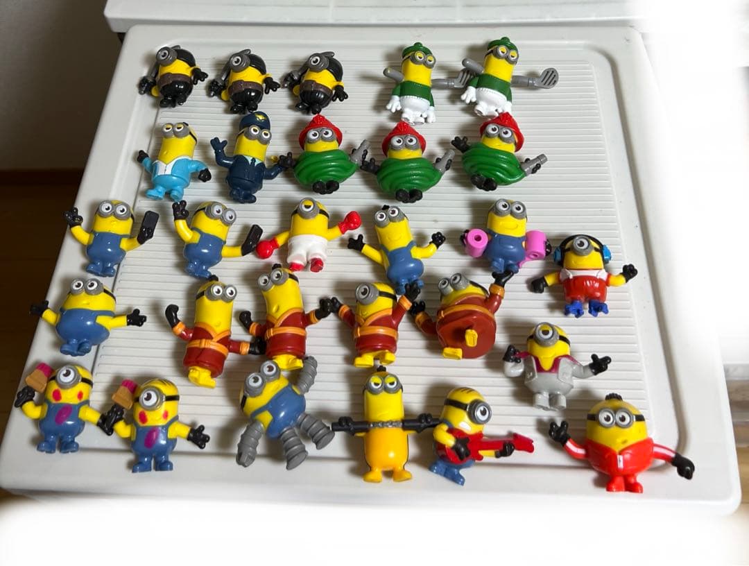 ミニオンズのハッピーセットのフィギュアのセット