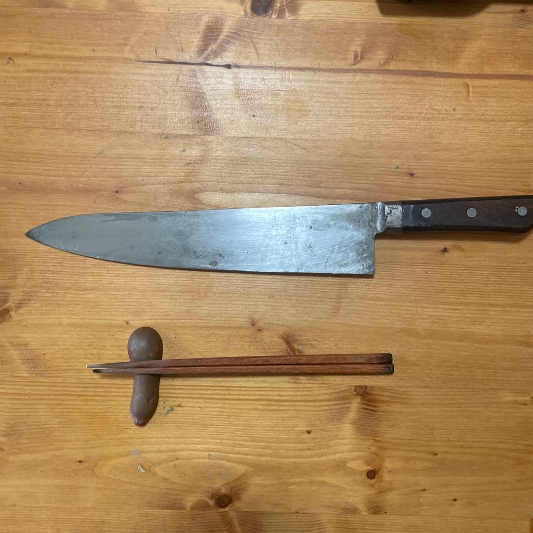 牛刀 「源光金」銘 プロ用 40cm