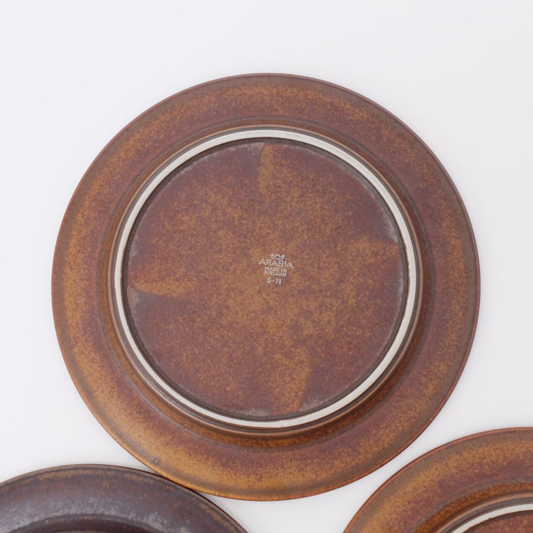ARABIA/アラビア RUSKA/ルスカ 20cmプレート3枚セット