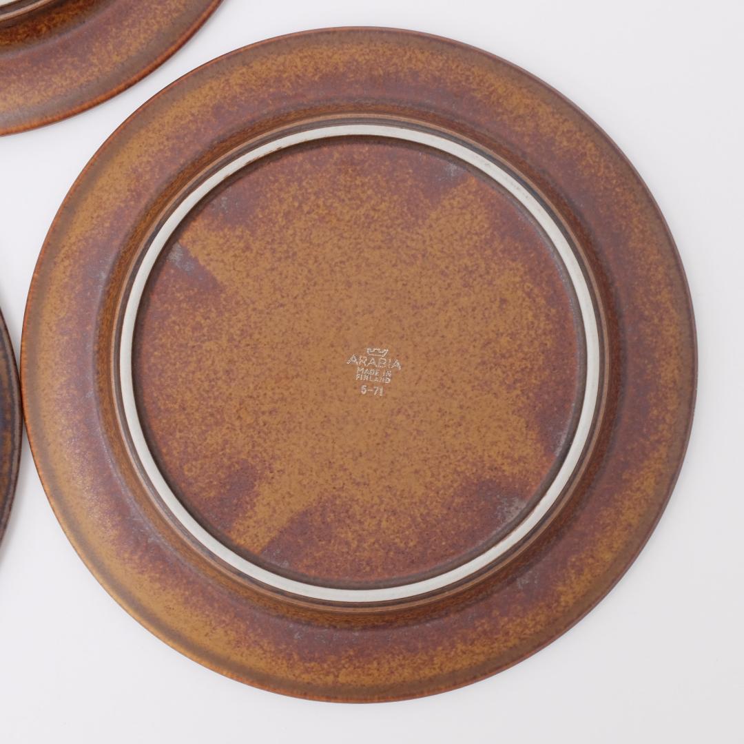 ARABIA/アラビア RUSKA/ルスカ 20cmプレート3枚セット