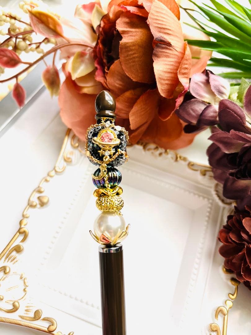 Orangette です。NO.331 カスタムタッチペン　ビーズ