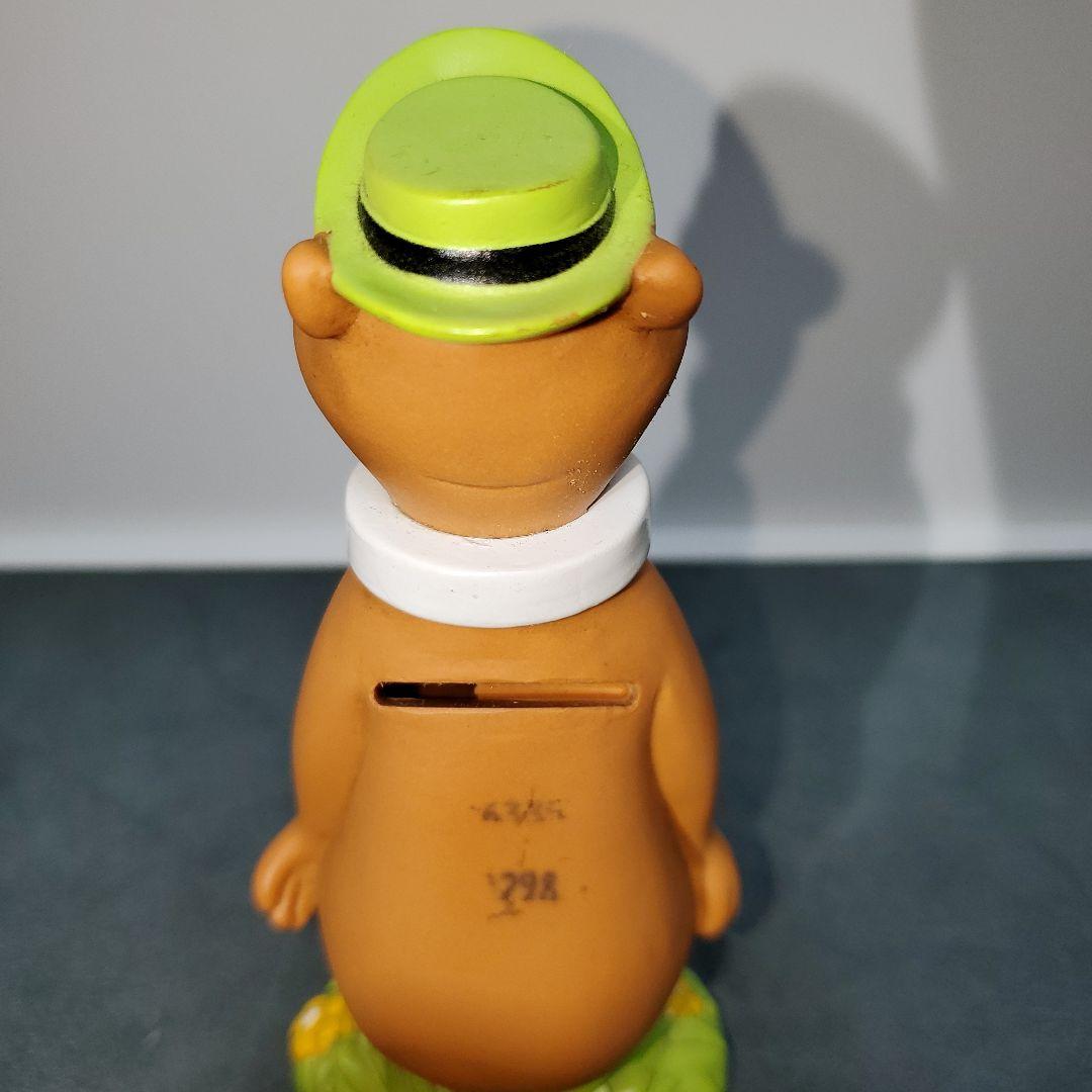 未使用 ヨギベア ソフビ 貯金箱