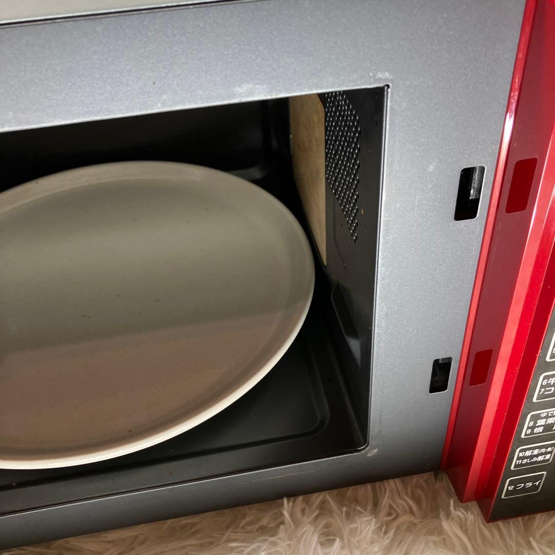 山善　オーブンレンジ MOR-Y165（R）　ヘルツフリー　2018年製