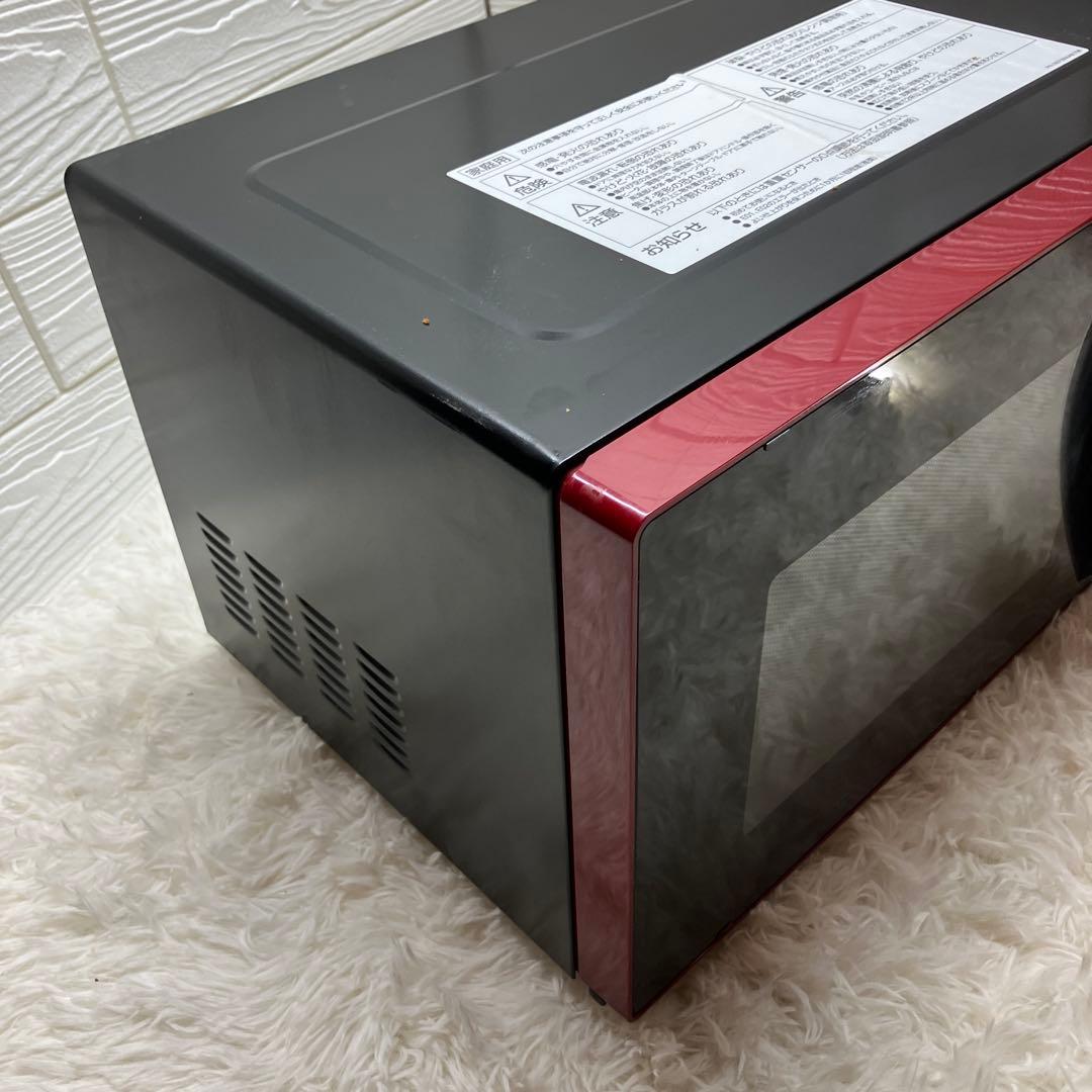 山善　オーブンレンジ MOR-Y165（R）　ヘルツフリー　2018年製