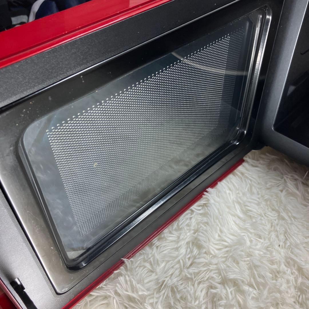 山善　オーブンレンジ MOR-Y165（R）　ヘルツフリー　2018年製