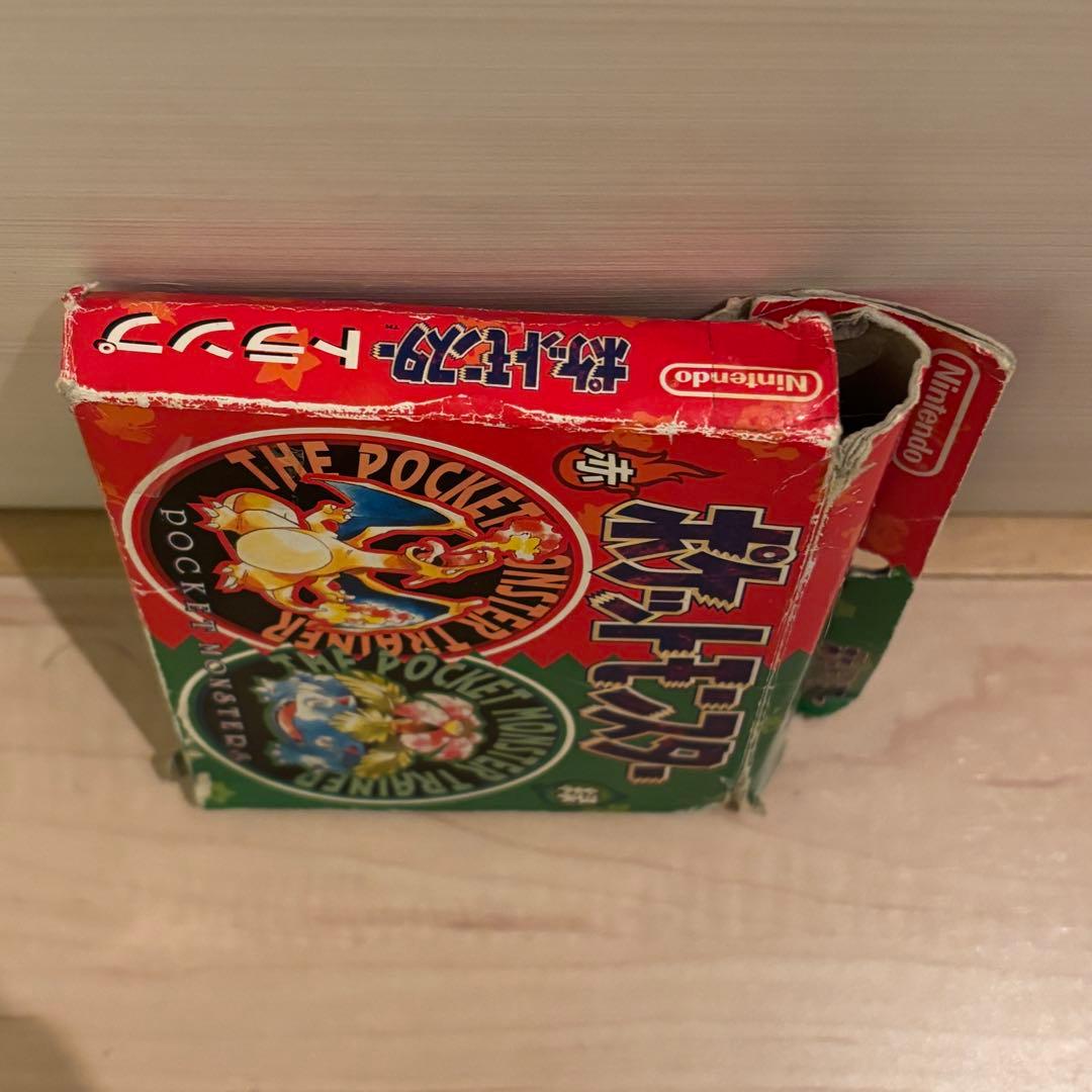 希少品　ポケットモンスター トランプ赤緑　※緑完品、赤4枚欠損