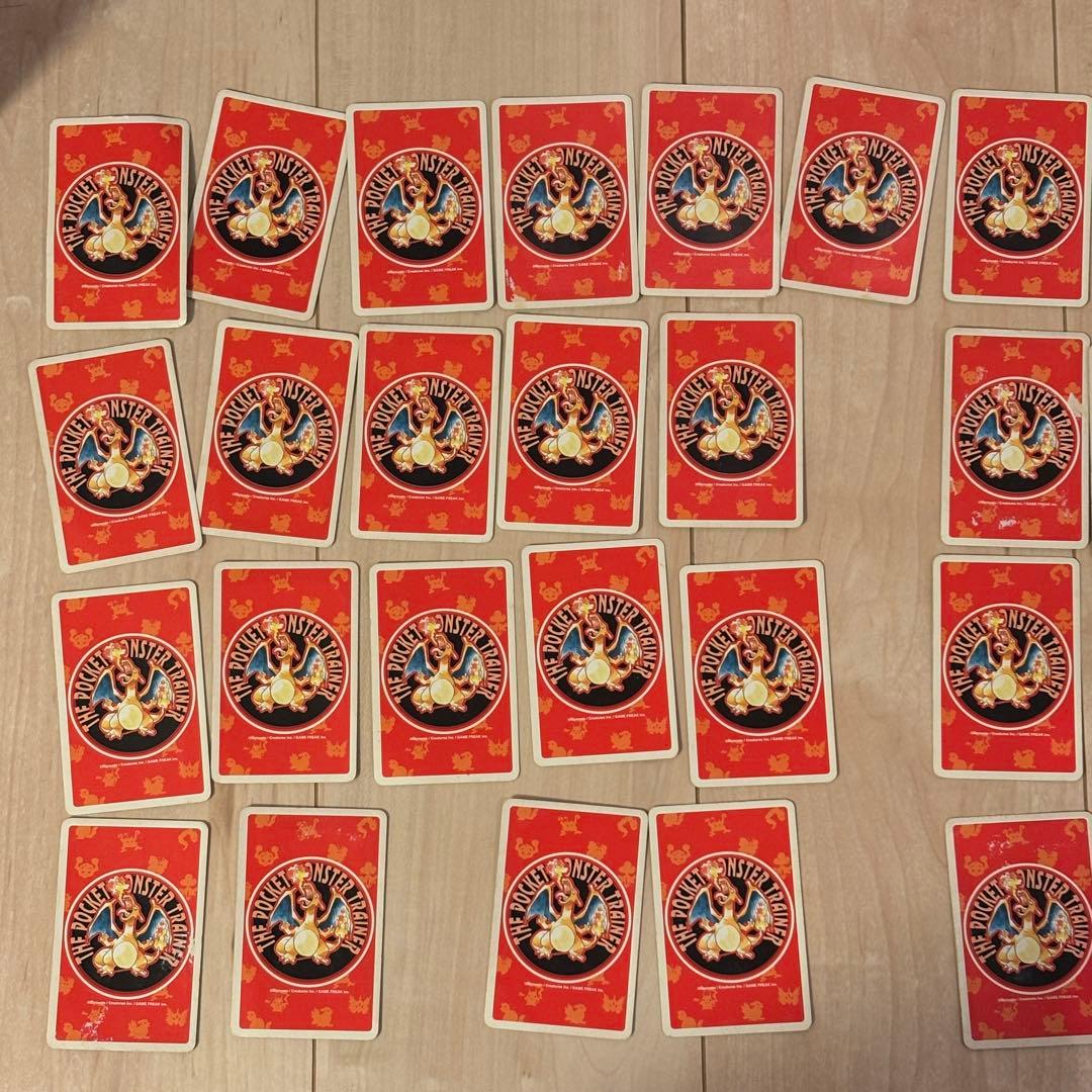 希少品　ポケットモンスター トランプ赤緑　※緑完品、赤4枚欠損