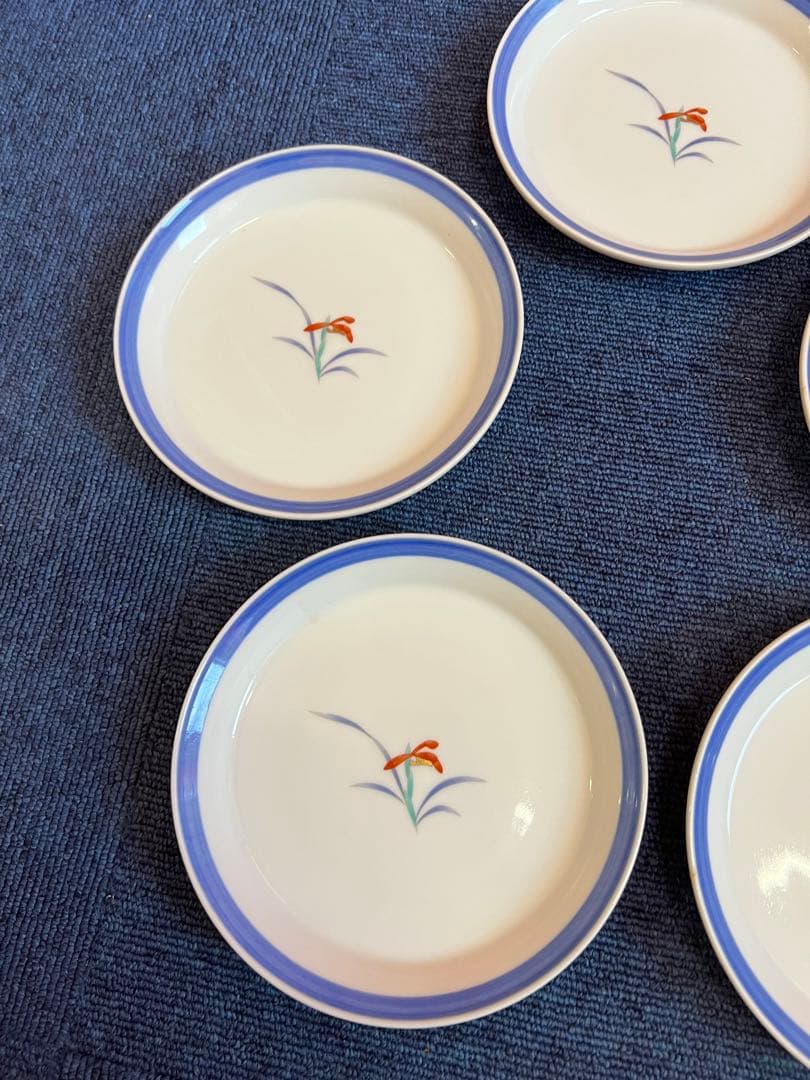 1159 香蘭社　皿　5客　未使用