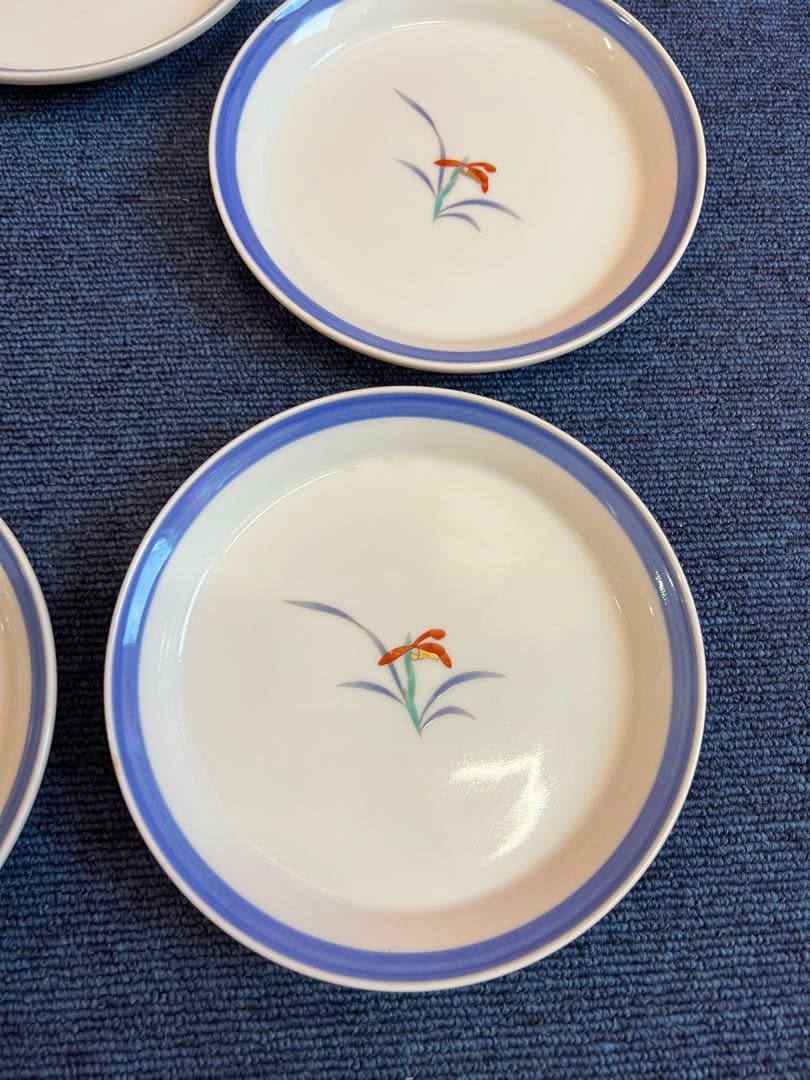 1159 香蘭社　皿　5客　未使用