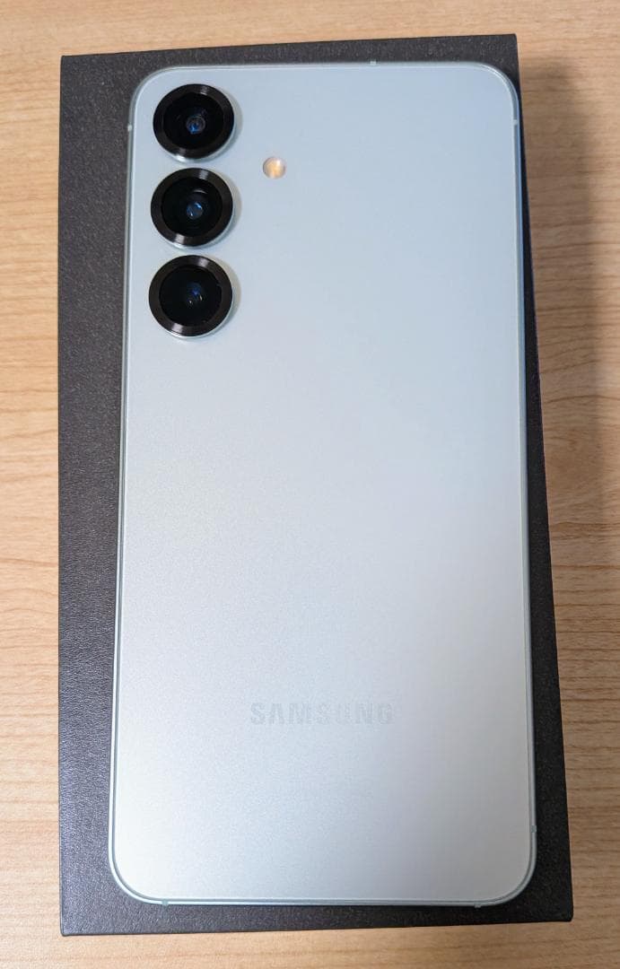 【美品】Samsung Galaxy S25 256GB ミント ＋ ケース