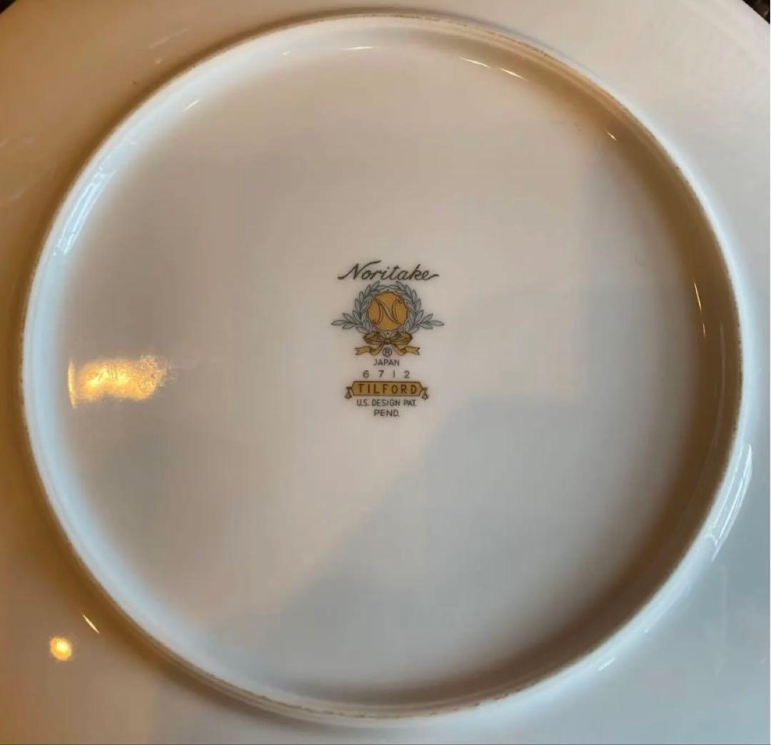ヴィンテージ・美品・60年代ノリタケ　ティルフォード・5枚セット