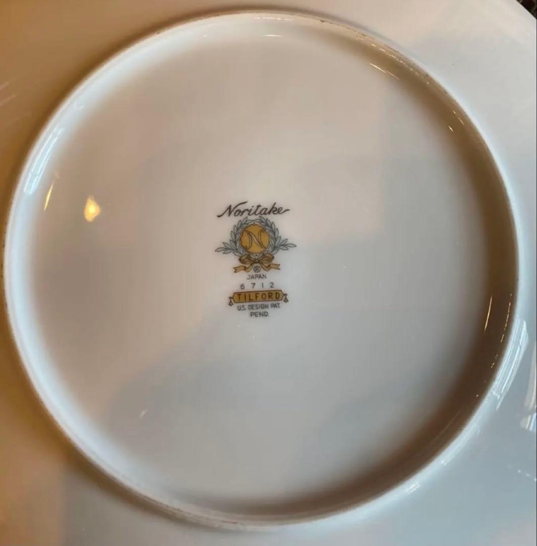 ヴィンテージ・美品・60年代ノリタケ　ティルフォード・5枚セット
