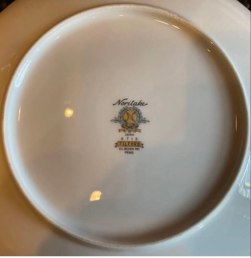 ヴィンテージ・美品・60年代ノリタケ　ティルフォード・5枚セット