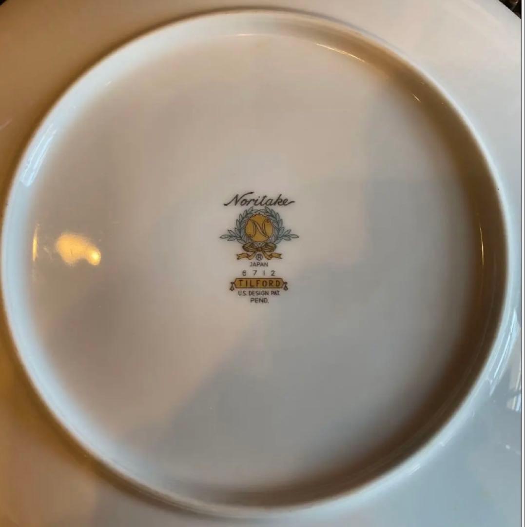 ヴィンテージ・美品・60年代ノリタケ　ティルフォード・5枚セット