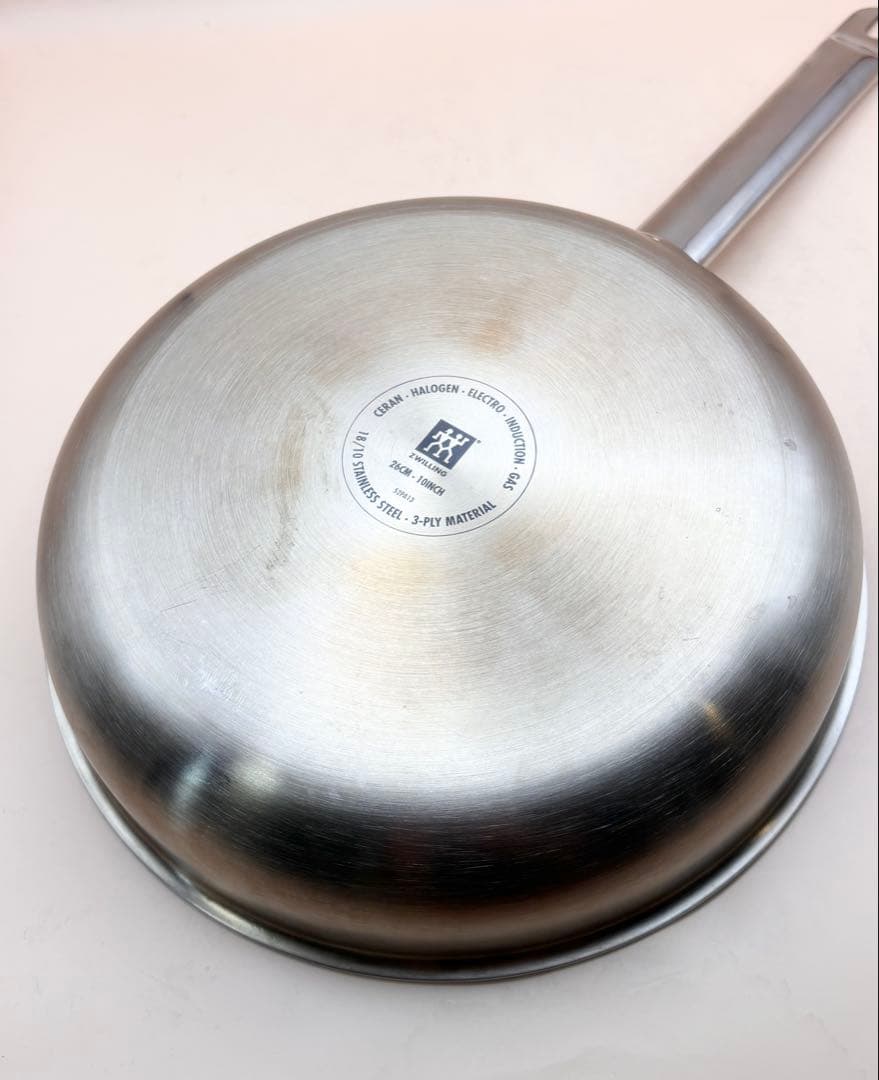 26cmZWILLING ツヴィリング プロ SS フライパン 3PLY ふた