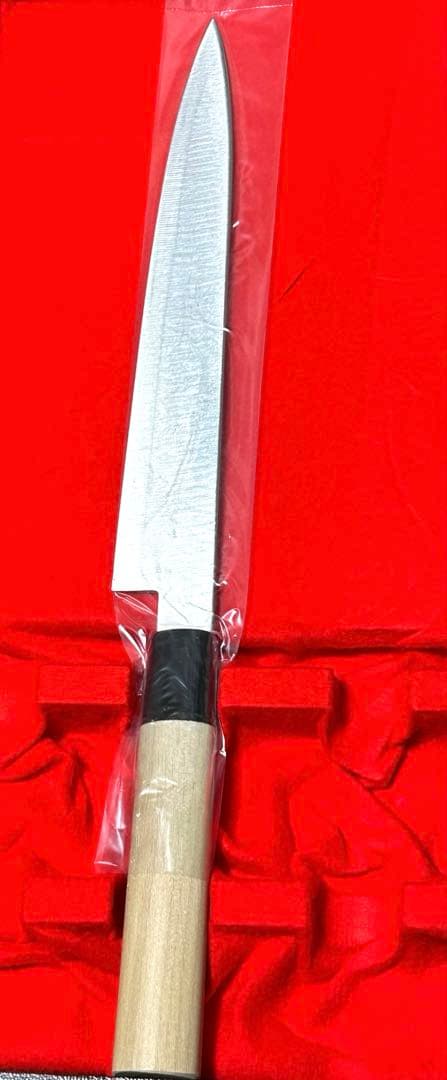 【未使用】刺身包丁（柳刃包丁）祐豊　ハガネ　燕三条