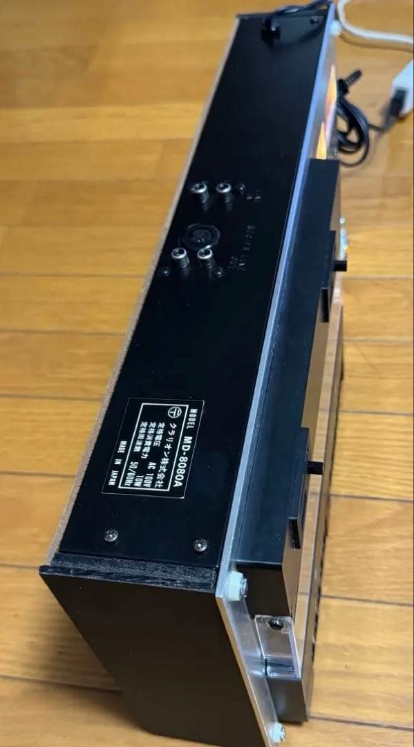 CLARION 「ダビングＸ」スタジオ気分で録音を楽しむMD-8080A
