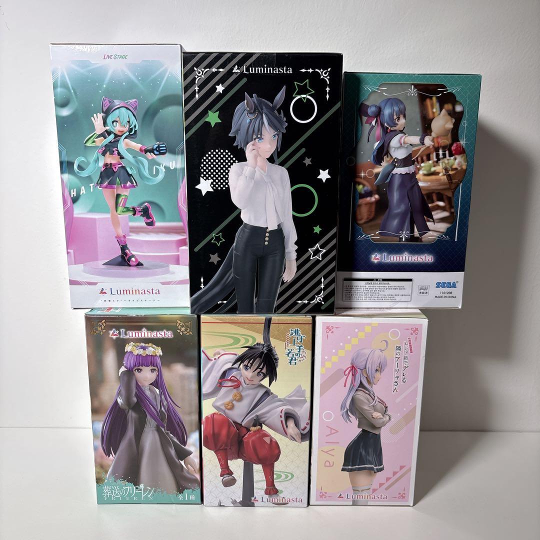 未開封 Luminasta フィギュア 6体セット ウマ娘 フェルン 初音ミク