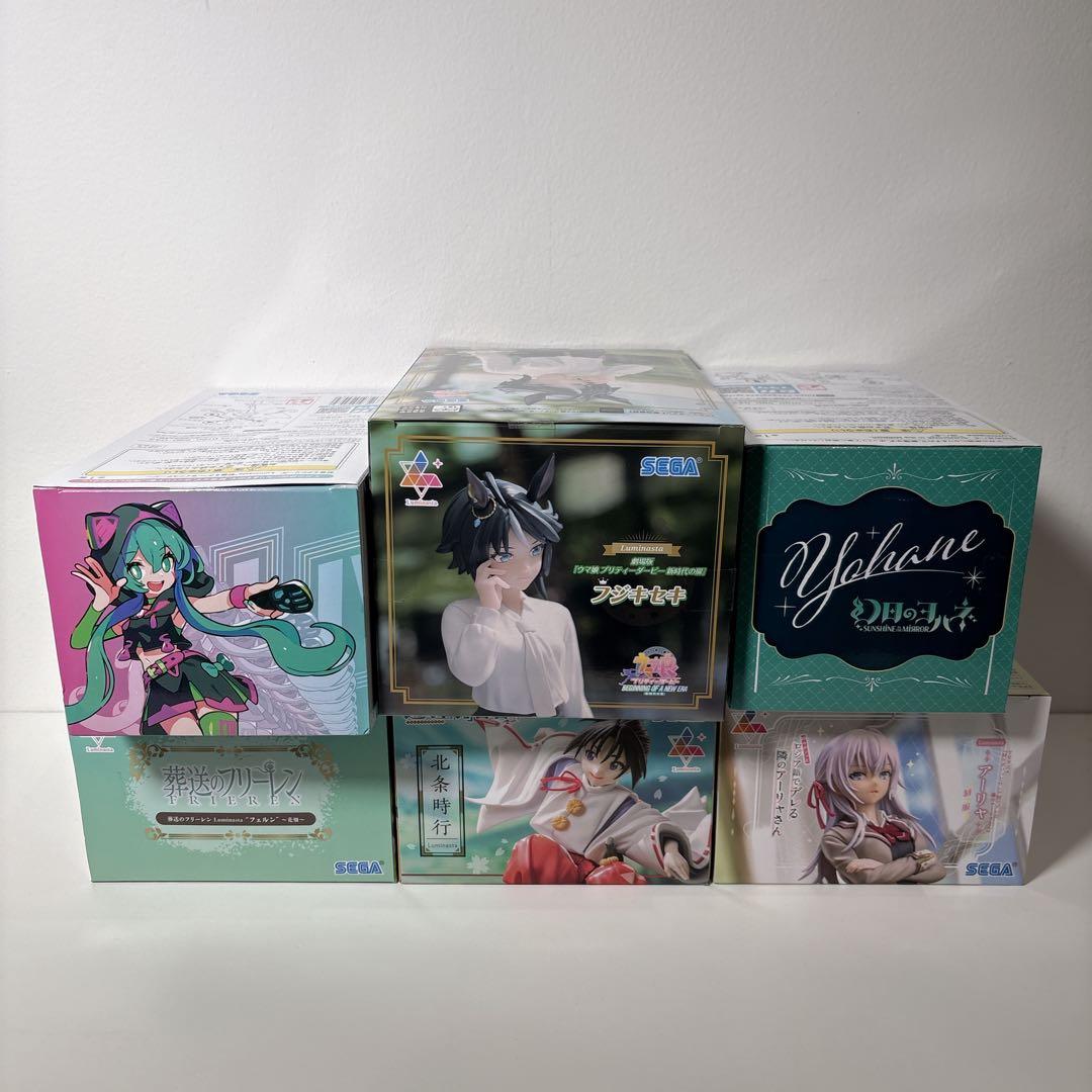 未開封 Luminasta フィギュア 6体セット ウマ娘 フェルン 初音ミク