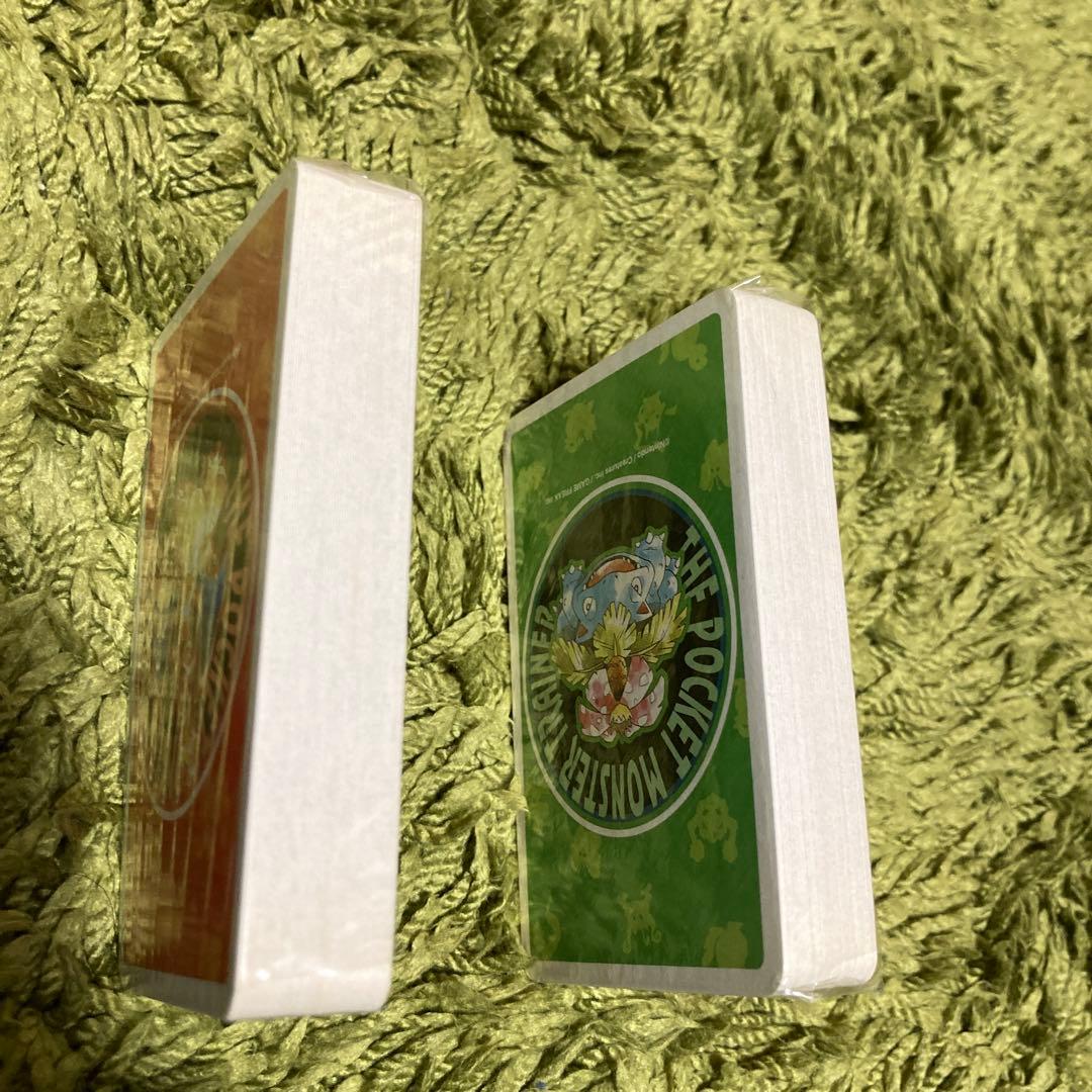 ポケモントランプ 赤緑 シュリンク未開封