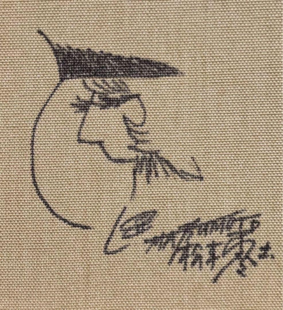 【F4号】手描き油彩　松本零士【銀河鉄道999】額縁　未使用額　サイン　メーテル