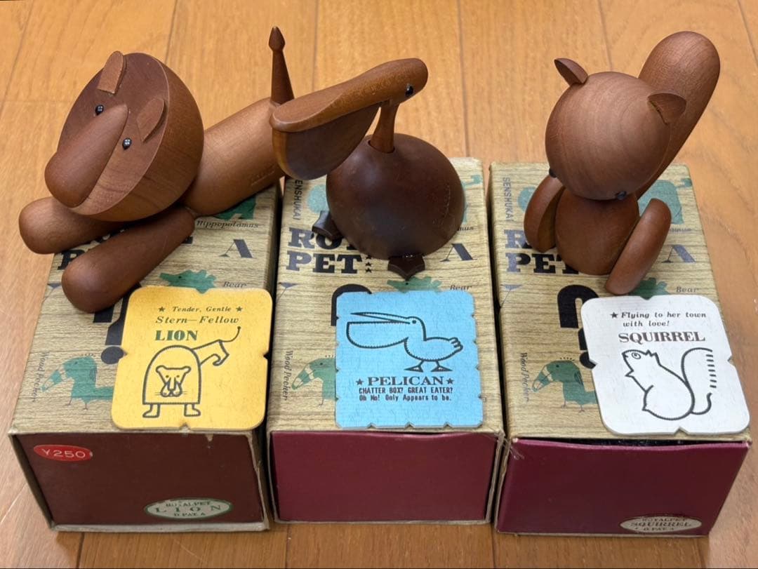 ロイヤルペット 全種類 20体 千趣会 ベルメゾン wood animal