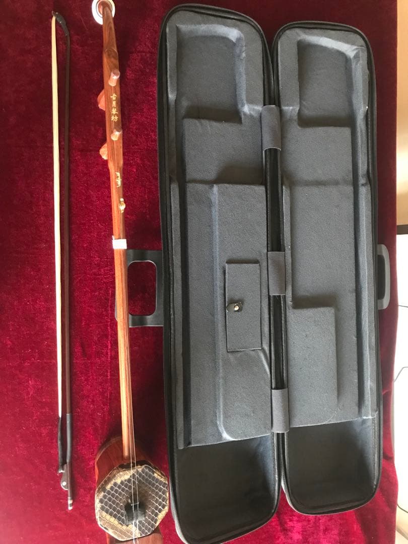 中胡（普通二胡より大きい★上級紅木★古月琴坊★十年保証★重低音