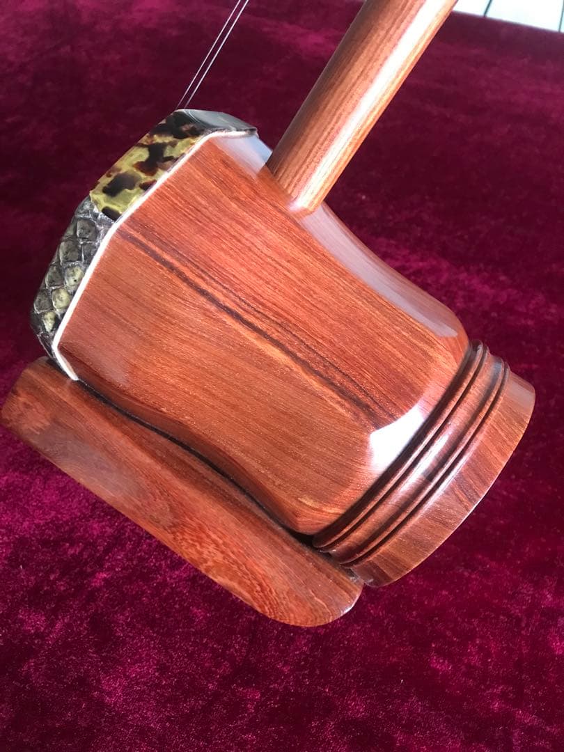 中胡（普通二胡より大きい★上級紅木★古月琴坊★十年保証★重低音