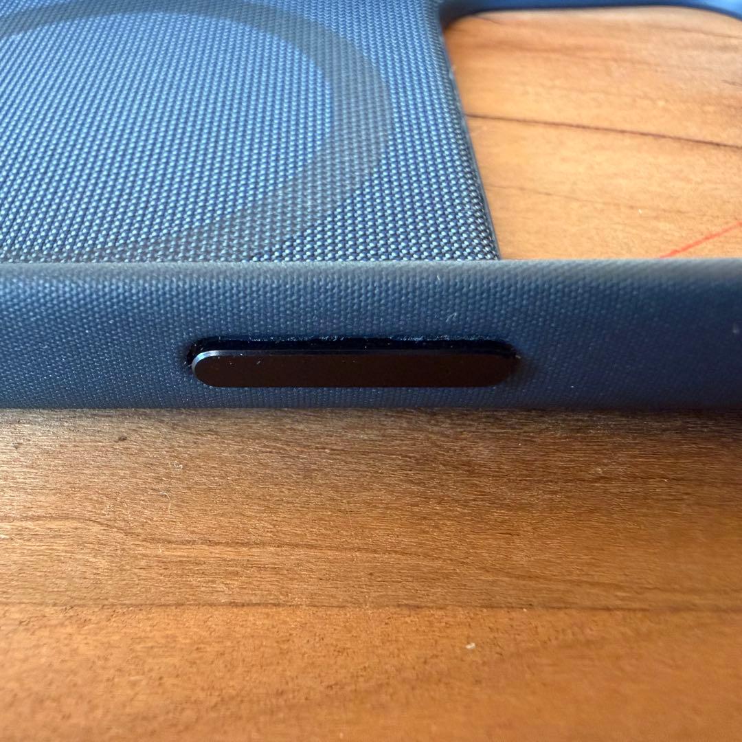 Apple純正 iPhone17 Pro テックウーブンケース 青 美品 箱付