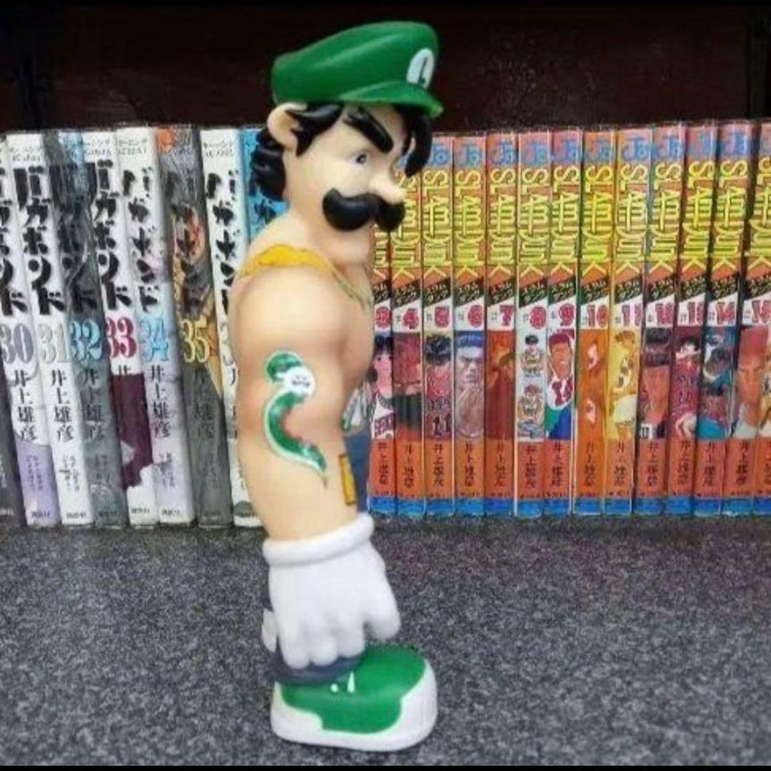 マリオ　ルイジ　スーパーマリオブラザーズ　マッチョ　フィギュア２体